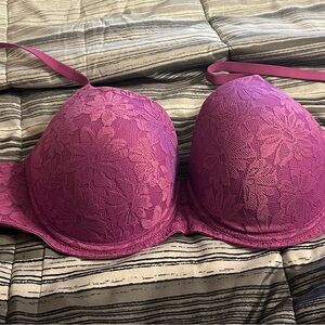 No Boundaries Purple Lace Bra Intimates